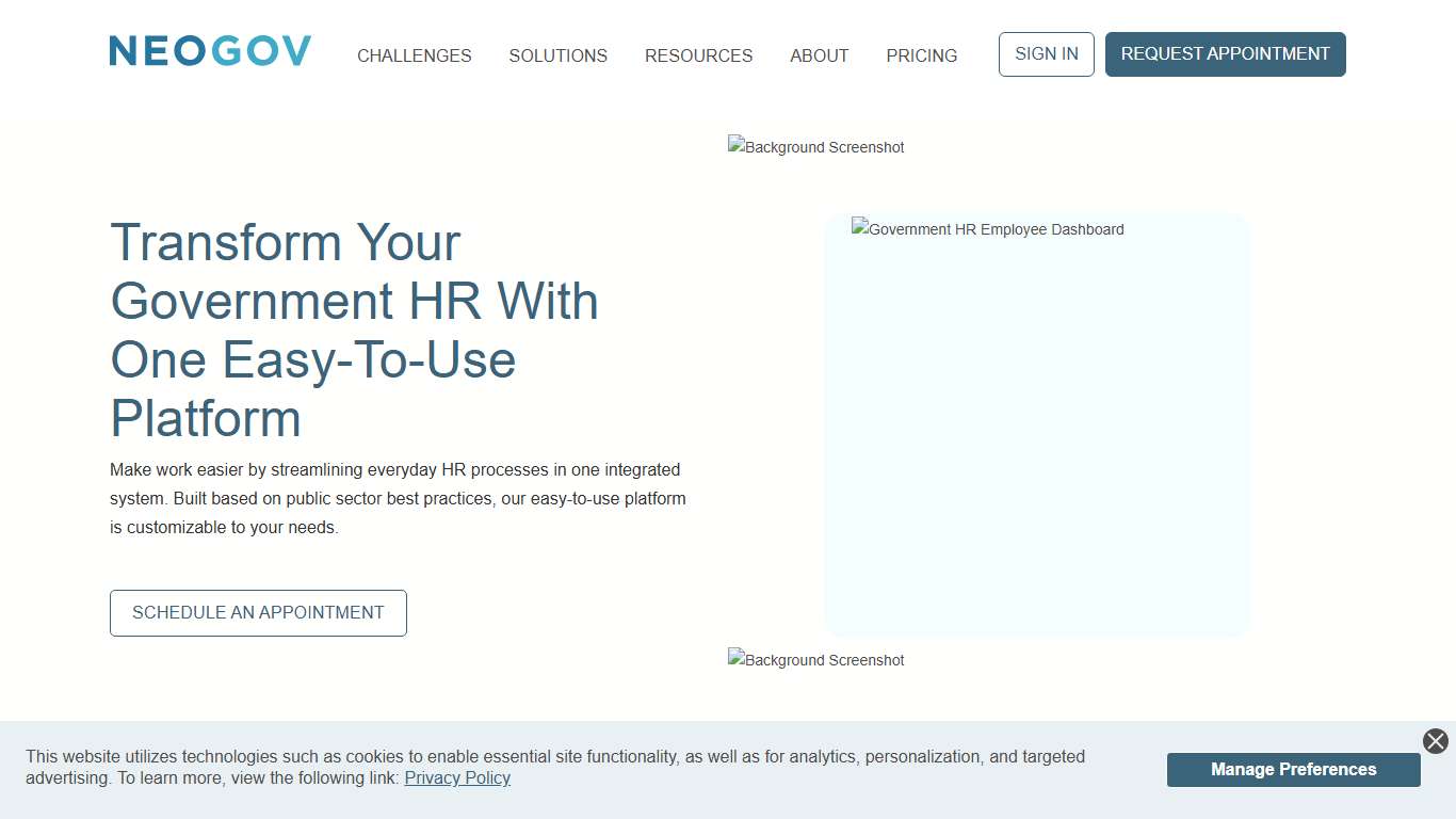 Government HR Software & Management Solutions NEOGOV