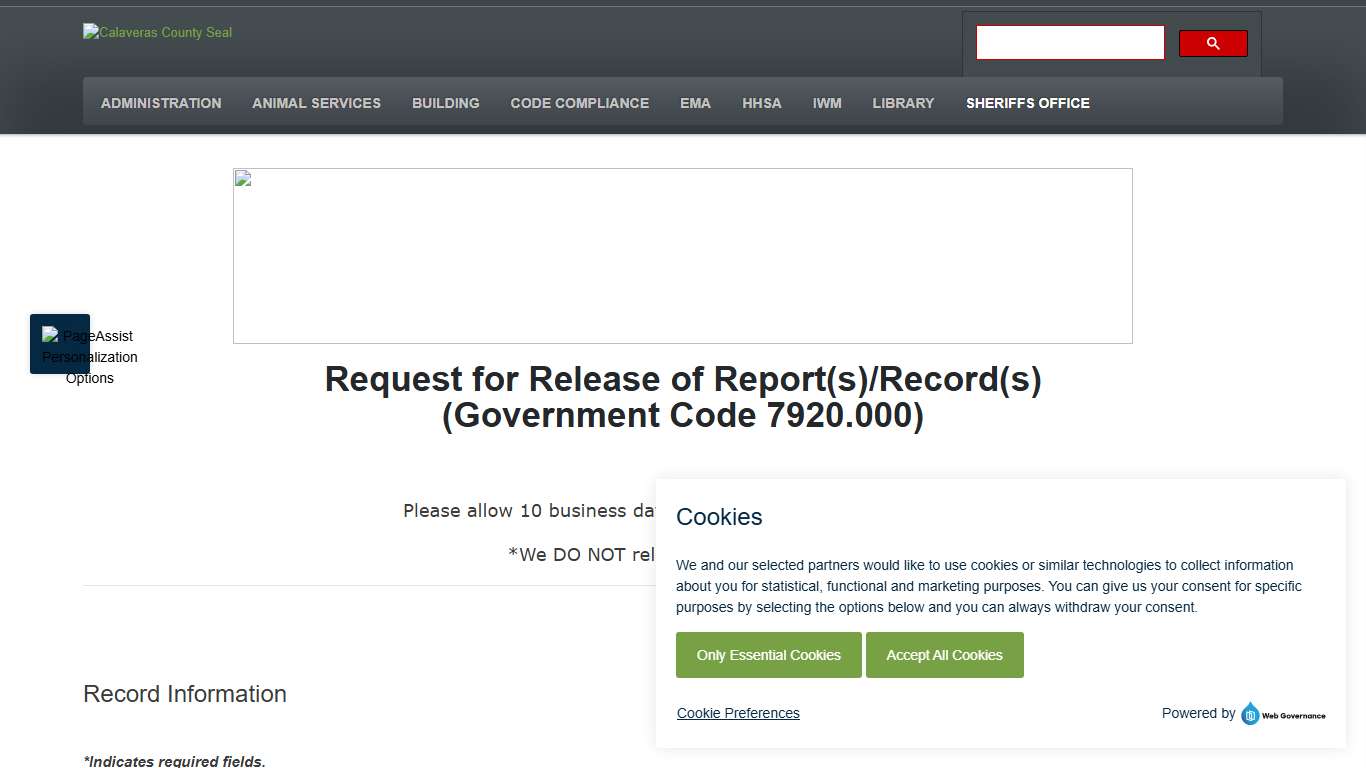 Records Request